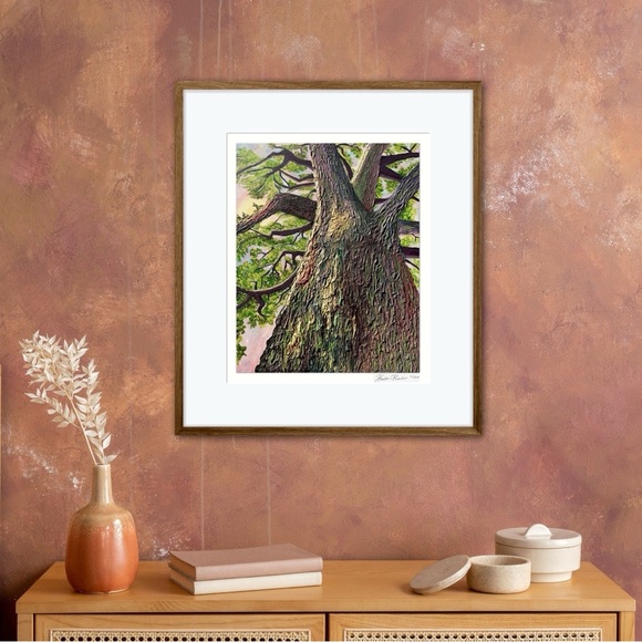‘Grounded’ Limited Edition Glicée Fine Art Print Unframed Signed Nature Tree - Picture 2 of 11